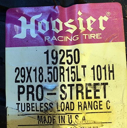 Hoosier ProStreet Tires